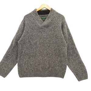 David Taylor Collection Mens XL Shawl Collar Speckled Knit Sweater